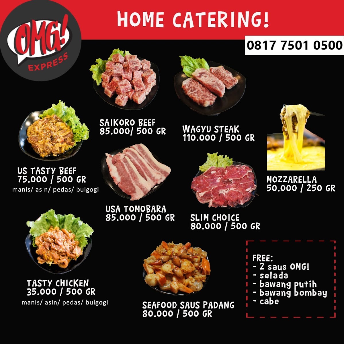 Oh My Grill Kemang Menu - Image 6